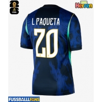Brasilien Lucas Paqueta #20 Auswärtstrikot WM 2026 Kurzarm